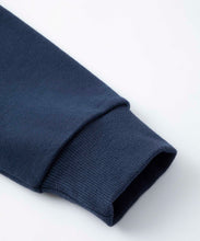 Load image into Gallery viewer, PANELED HALF ZIP HOODED SWEAT