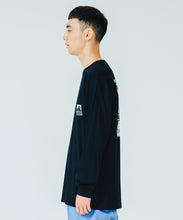 Load image into Gallery viewer, XLARGE x D*FACE L/S STRIPE SKULL RENDER POCKET TEE