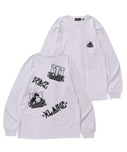 Load image into Gallery viewer, XLARGE x D*FACE L/S BIG RANDOM PRINT POCKET TEE
