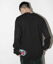 Load image into Gallery viewer, ADDICT LOGO EMBROIDERY L/S TEE
