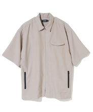 Load image into Gallery viewer, S/S ZIPPED BIG SHIRT
